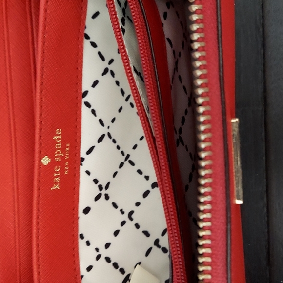 Kate spade full size wallet red - Picture 4 of 10